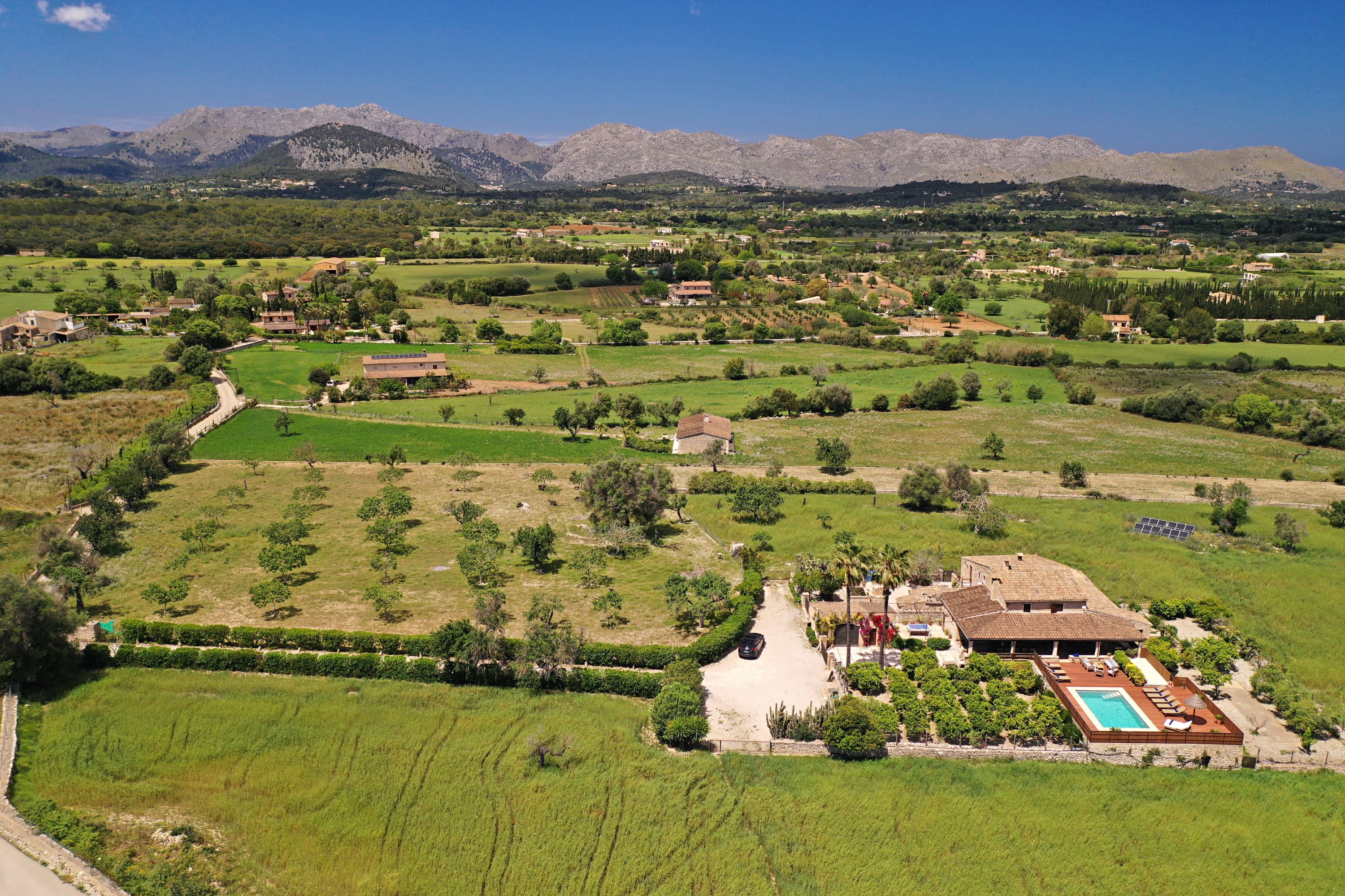 Aerial overview
