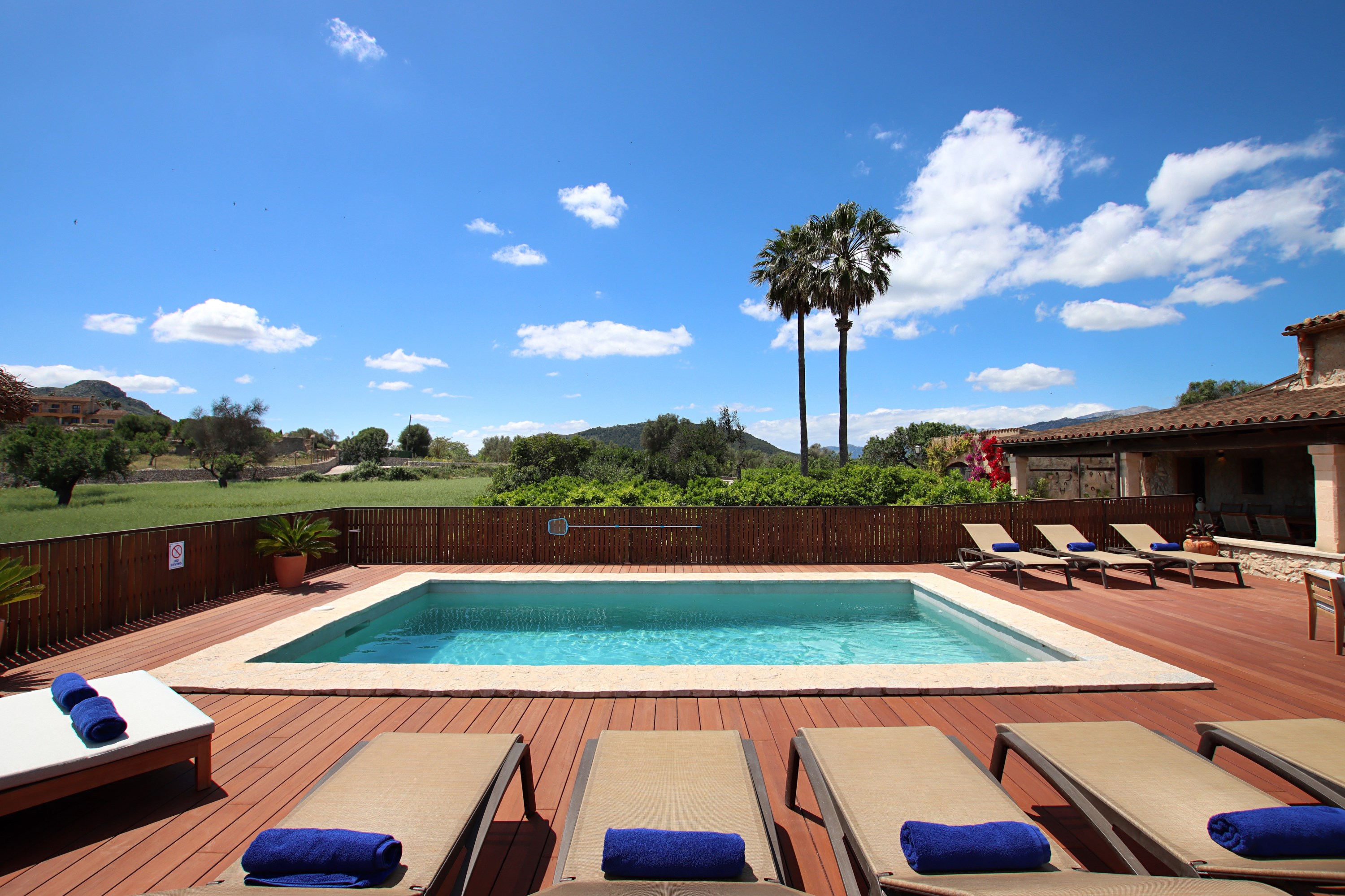 Pool — wide view